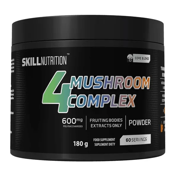4 Mushroom Complex proszek 180g [Skill Nutrition] - Skill Nutrition