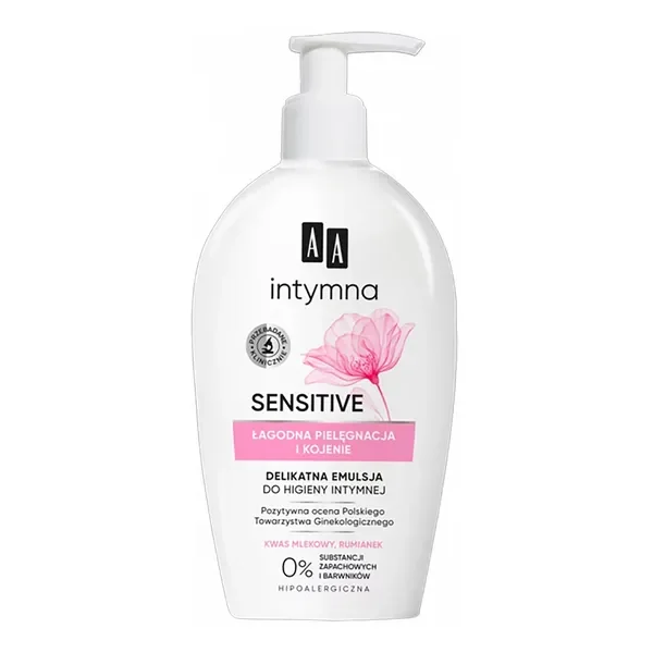 AA Intymna Sensitive emulsja do higieny intymnej 300 ml - AA