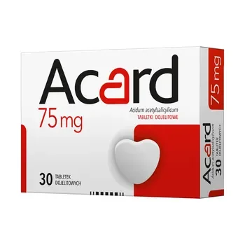 Acard 75 mg 30 tabletek [POLPHARMA] - POLPHARMA