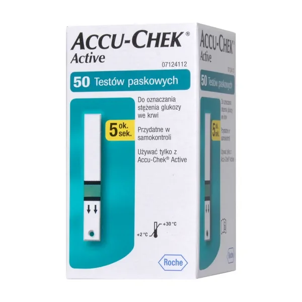 Accu-Chek Active test paskowy 50 szt. - Accu-Chek