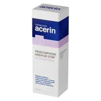 Acerin Perspirant krem przeciwpotny do stóp 75 ml [AFLOFARM] - AFLOFARM