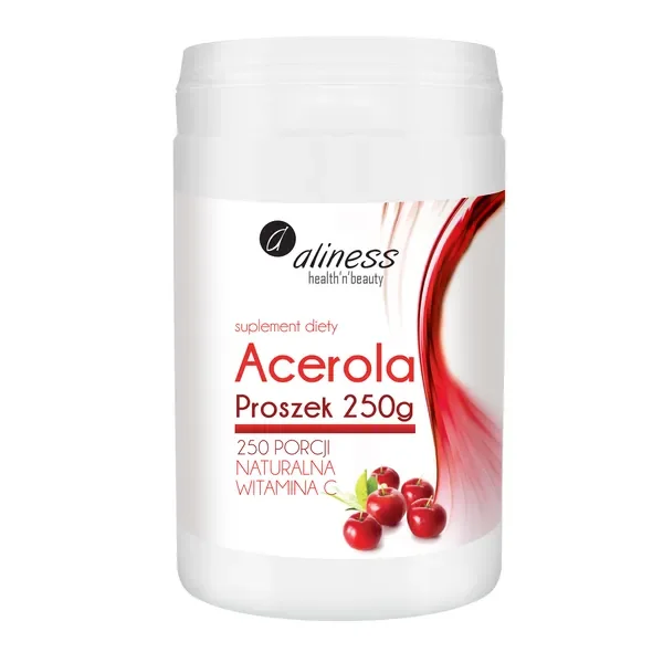 Acerola proszek 250g [Aliness] - Aliness Health'N'Beauty