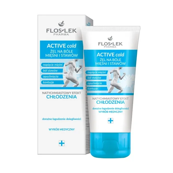 Active Cold żel na bóle mięśni i stawów 100ml [Floslek] - Floslek