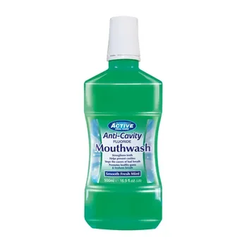 Active Fresh Mint płyn do ust świeża mięta 500 ml [BEAUTY FORMULAS] - BEAUTY FORMULAS