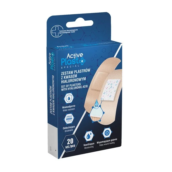 ActivePlast Special plastry z kwasem hialuronowym 20 szt. [Active Plast] - Active Plast