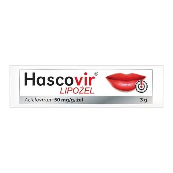 Acyklowir 50 mg/g 3g [Hascovir] - Hascovir