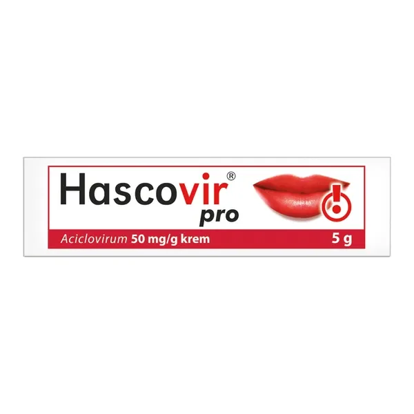 Acyklowir 50 mg/g krem 5 g [Hascovir] - Hascovir
