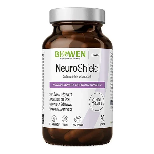 Adaptogeny NeuroShield 60 kapsułek [Biowen] - Biowen