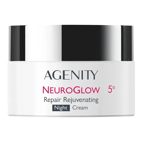 Agenity 5° Neuroglow naprawczy krem odmładzający na noc 50ml - Agenity