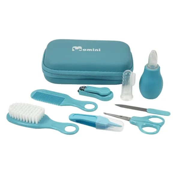 Akcesoria do pielęgnacji dziecka niebieski 1 zestaw [Momini] - Momini