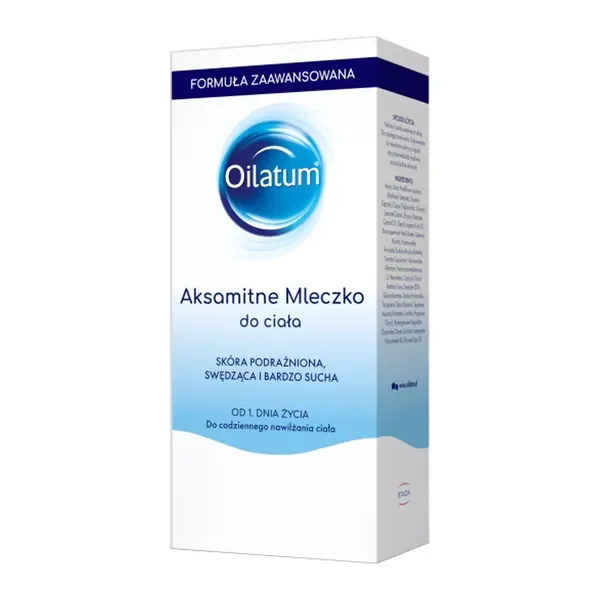 Aksamitne Mleczko do ciała dla skóry podrażnionej 400ml [Oilatum] - Oilatum