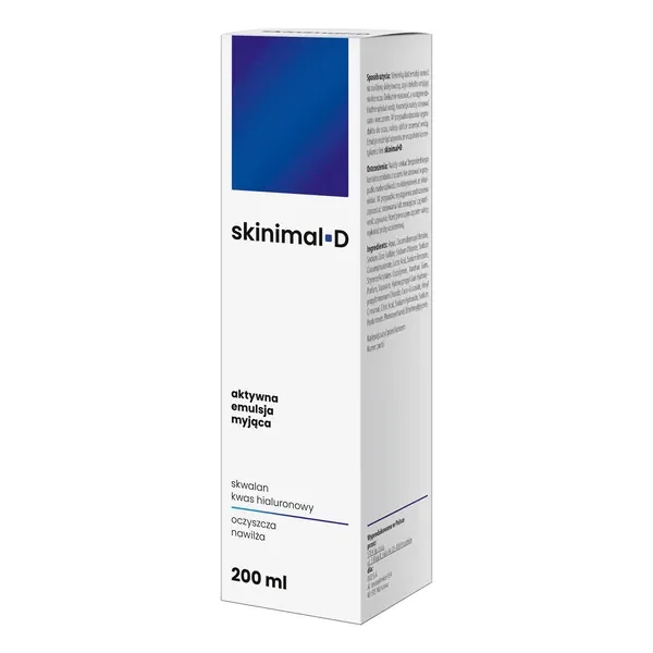 Aktywna emulsja myjąca 200 ml [Skinimal D] - Skinimal D