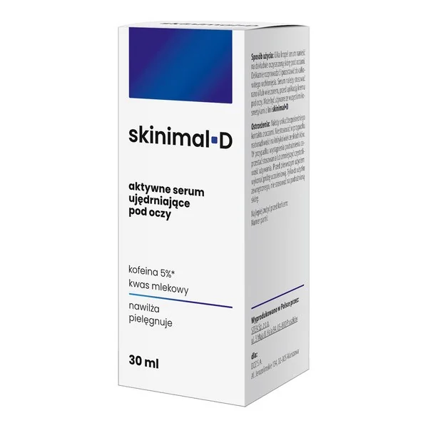 Aktywne serum ujędrniające pod oczy 30 ml [Skinimal D] - Skinimal D