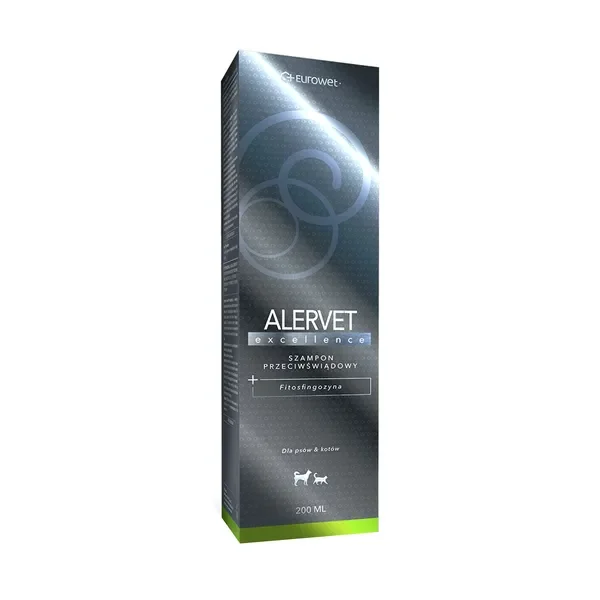 Alervet Excellence szampon pielęgnacyjny łagodzący świąd z fitosfingozyną 200ml [Alervet] - Alervet