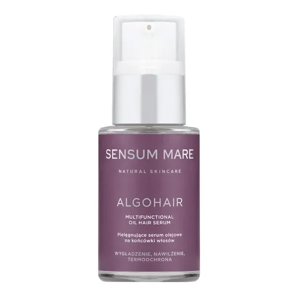 Algohair pielęgnujące serum olejowe na końcówki włosów 15 ml [Sensum Mare] - Sensum Mare Natural Skincare