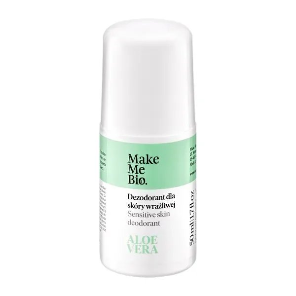 Aloe Vera naturalny dezodorant roll-on 50ml [Make Me Bio] - Make Me Bio