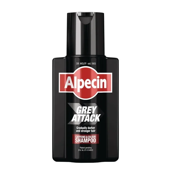 Alpecin Grey Attack szampon koloryzujący dla mężczyzn 200ml - Alpecin