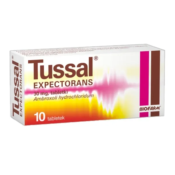 Ambroksol 30 mg 10 tabletek [Tussal] - Tussal