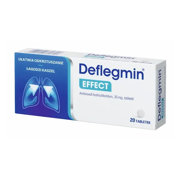 Ambroksol 30 mg 20 tabletek [Deflegmin EFFECT] - Deflegmin
