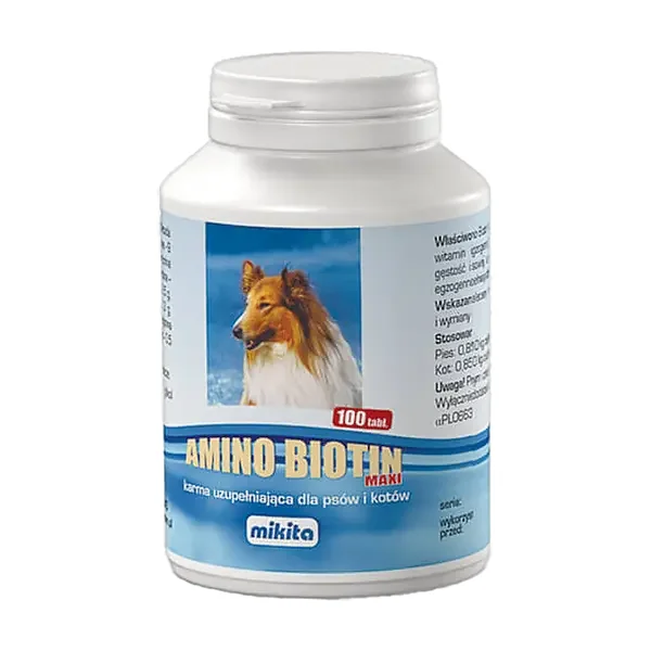 Amino Biotin Maxi 200000 mcg 100 tabletek [Mikita] - Mikita