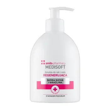 Anida Medi Soft emulsja do rąk i ciała z woskiem pszczelim 500ml [SCAN-ANIDA] - SCAN-ANIDA