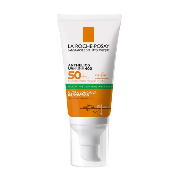 Anthelios UVMUNE 400 Oil-Control żel-krem SPF 50+ 50ml [La Roche-Posay] - La Roche-Posay