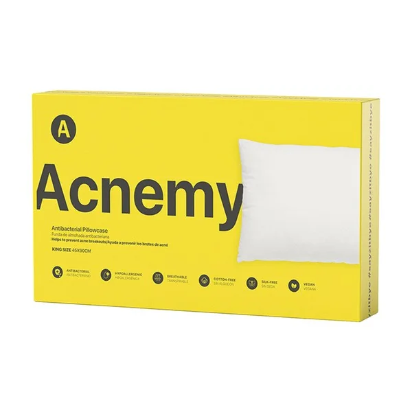 Antybakteryjna poszewka na poduszkę 50x75cm 1szt [Acnemy] - Acnemy