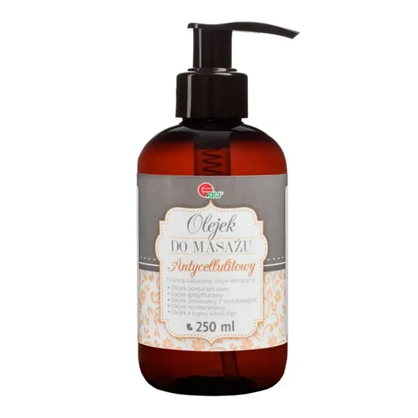Antycellulitowy olejek do masażu 250ml [Kej] - Kej