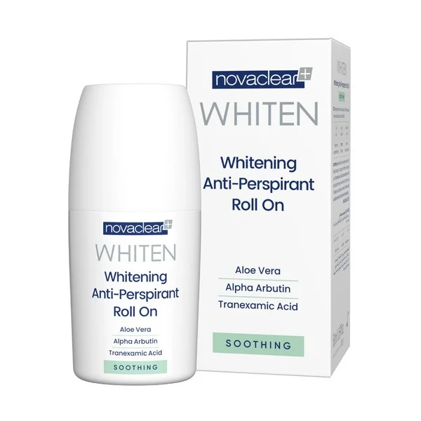 Antyperspirant łagodzący roll-on 50ml [Novaclear Whiten] - Novaclear