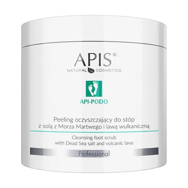 Api-Podo peeling oczyszczający do stóp z solą z Morza Martwego 700g [Apis] - Apis