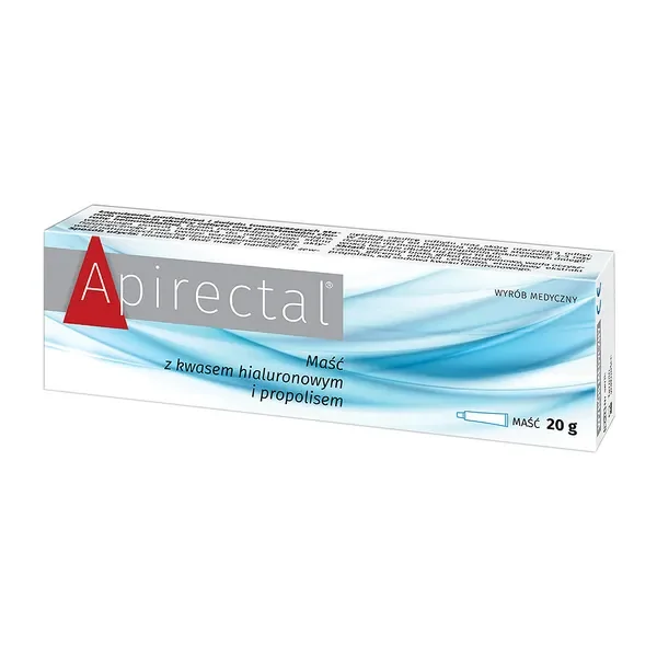 Apirectal maść z kwasem hialuronowym i propolisem 20g [Apirectal] - Apirectal
