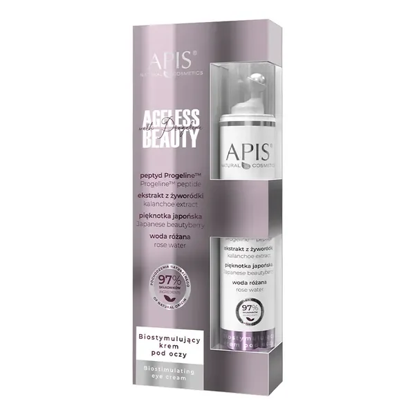 Apis Ageless Beauty with Progeline biostymulujący krem pod oczy 10 ml - Apis