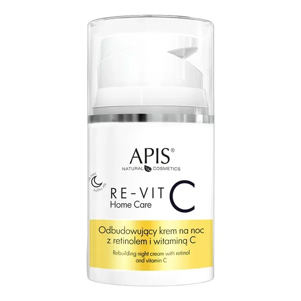 Apis Re-Vit C Home Care odbudowujący krem na noc z retinolem i witaminą C 50ml - Apis