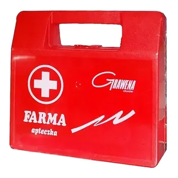 Apteczka samochodowa Farma czerwona 1 szt [Grawena] - Grawena