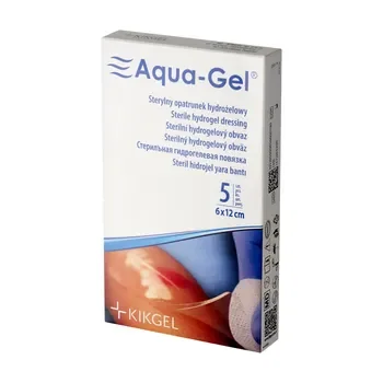 Aqua-Gel opatrunek hydrożelowy 6 cm x 12 cm [KIKGEL] - KIKGEL