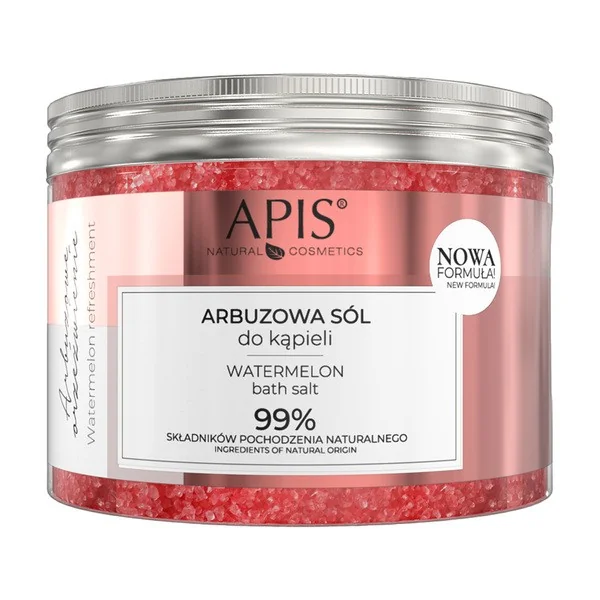 Arbuzowa sól do kąpieli 650g [Apis] - Apis