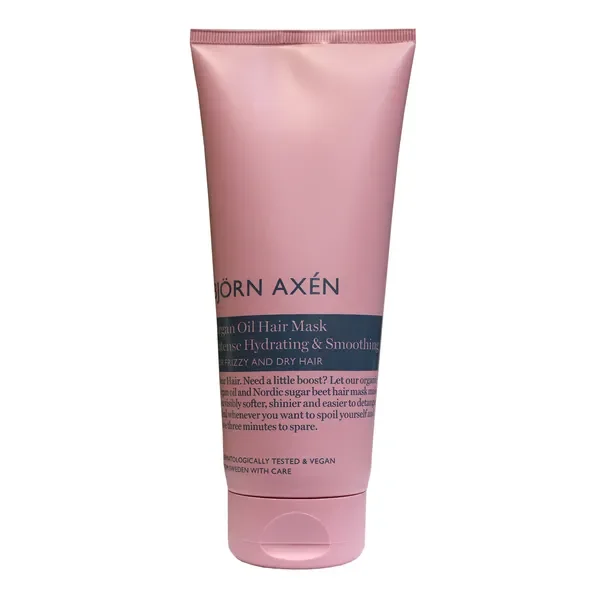 Argan Oil Hair Mask Intense Hydrating & Smoothing 200ml [BJÖRN AXÉN] - BJÖRN AXÉN