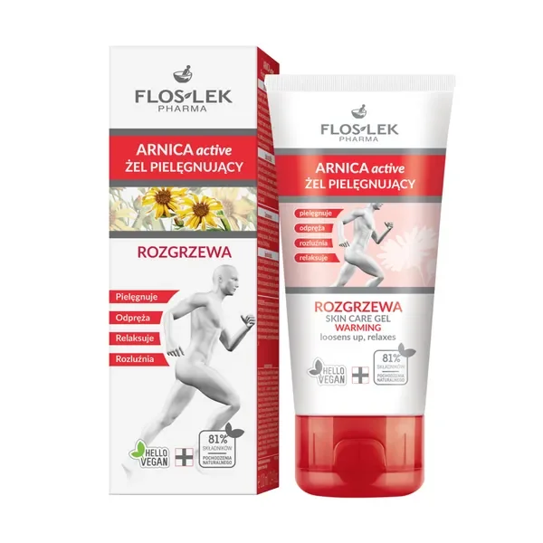 Arnica Active żel rozgrzewający 100ml [FlosLek Pharma] - FlosLek Pharma