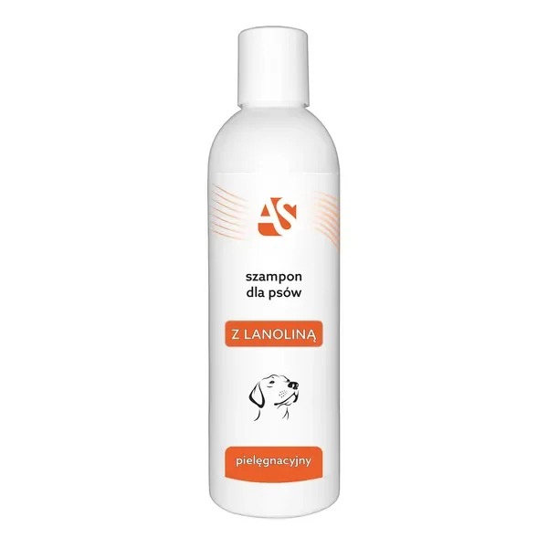AS Szampon pielęgnacyjny z lanoliną dla psów 250 ml - AS
