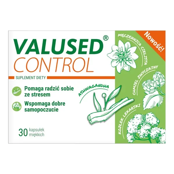 Ashwagandha Control 143 mg 30 kapsułek [Valused] - Valused
