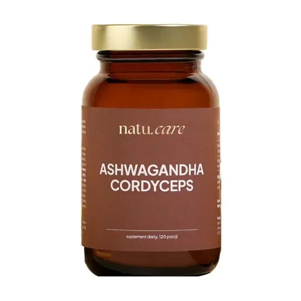 Ashwagandha & Cordyceps proszek 60g [Natu.Care] - Natu.Care