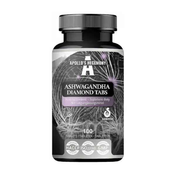 Ashwagandha Diamond 142 mg 100 tabletek [Apollo's Hegemony] - Apollo's Hegemony