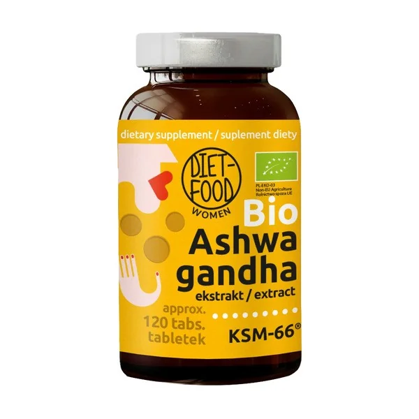 Ashwagandha KSM-66 300mg 120 tabletek [Diet-Food] - Diet-Food