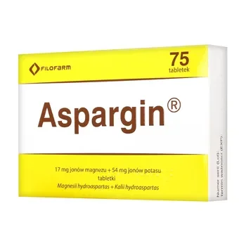 Aspargin 250mg + 250mg 75 tabletek [Filofarm] - Filofarm