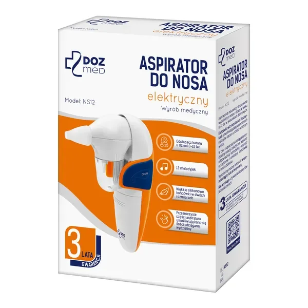 Aspirator do nosa elektryczny NS12 [DOZ Med] - DOZ Med