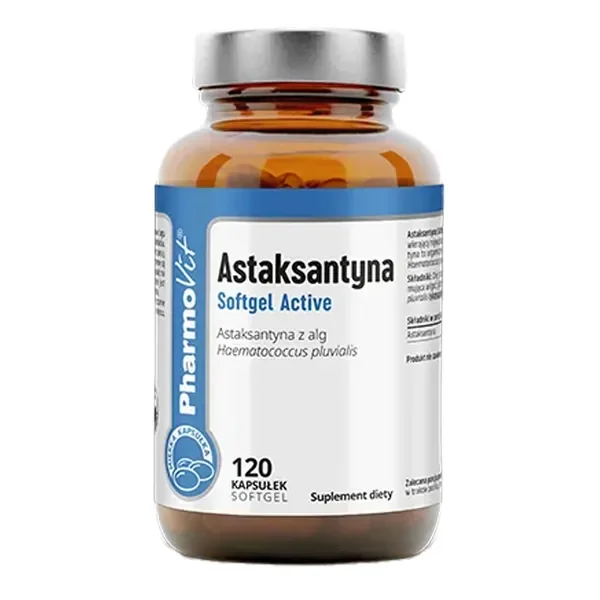 Astaksantyna 8 mg 120 kapsułek [Pharmovit] - Pharmovit