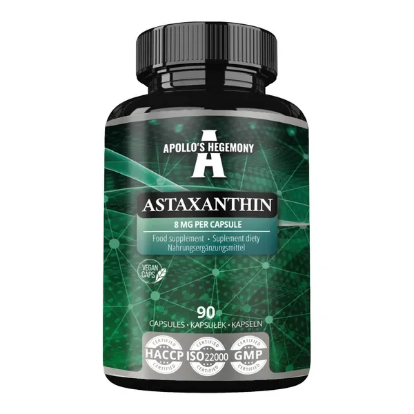 Astaksantyna 8 mg 90 kapsułek [Apollo's Hegemony] - Apollo's Hegemony