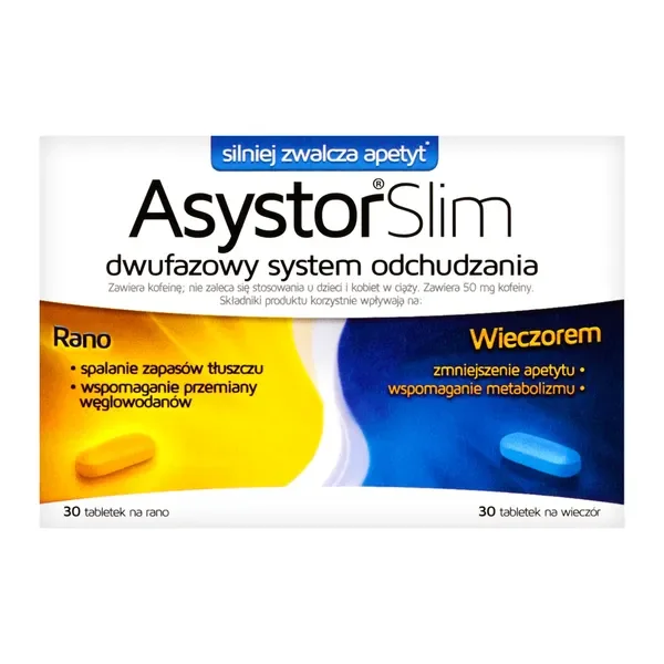 Asystor Slim kompleks odchudzający 60 tabletek [Asystor Slim] - Asystor Slim
