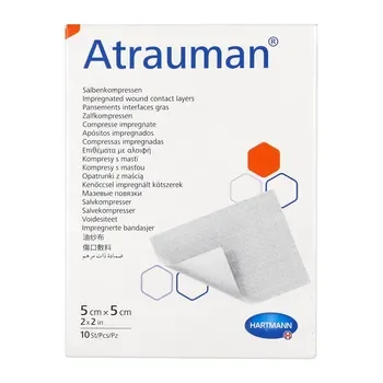 Atrauman opatrunek z maścią 5x5cm 10szt [PAUL HARTMANN] - PAUL HARTMANN Polska Sp. z o.o