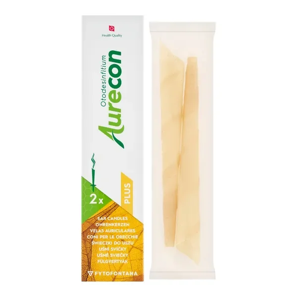 Aurecon plus świece do uszu 2 szt. [Fytofontana] - Fytofontana
